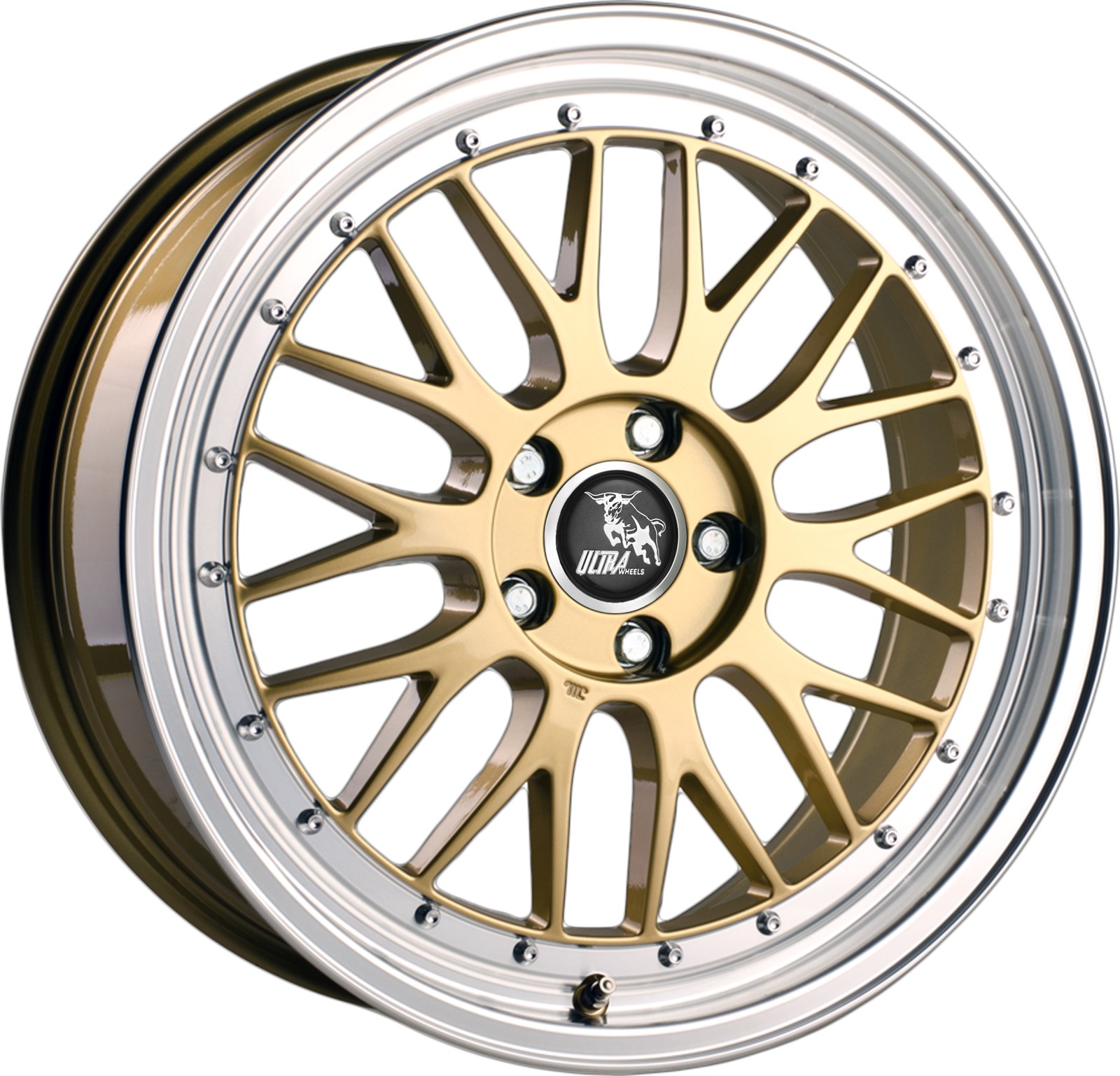 ULTRA WHEELS LM GOUD GEPOLIJST 4250674376413